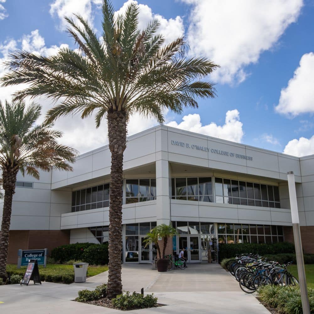 The David B O'Maley College of Business, at Embry-Riddle Aeronautical University's Daytona Beach Campus. (Photo: Embry-Riddle / David Massey)