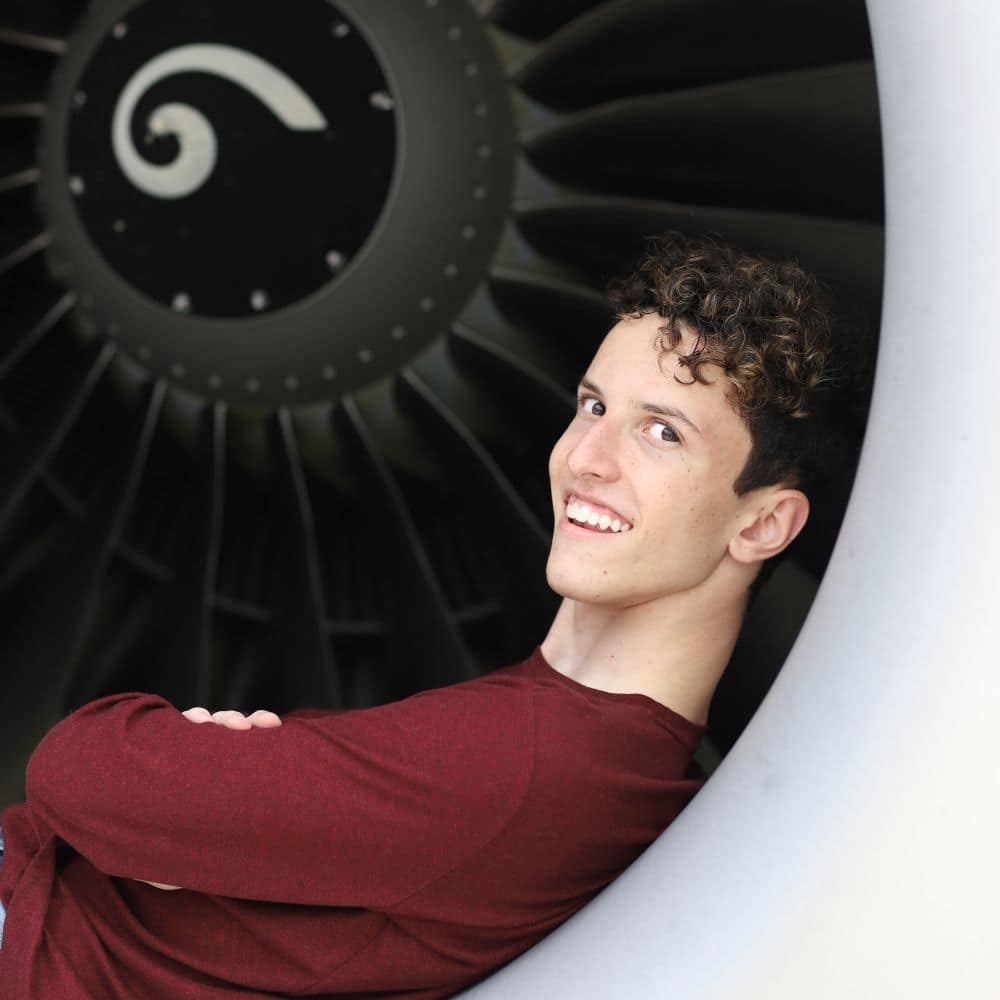 B.S. in Aeronautical Science major Peter Cuthbert ('25) has already received his private pilot rating in his first semester through Embry-Riddle's PILOT program. (Photo: Peter Cuthbert)