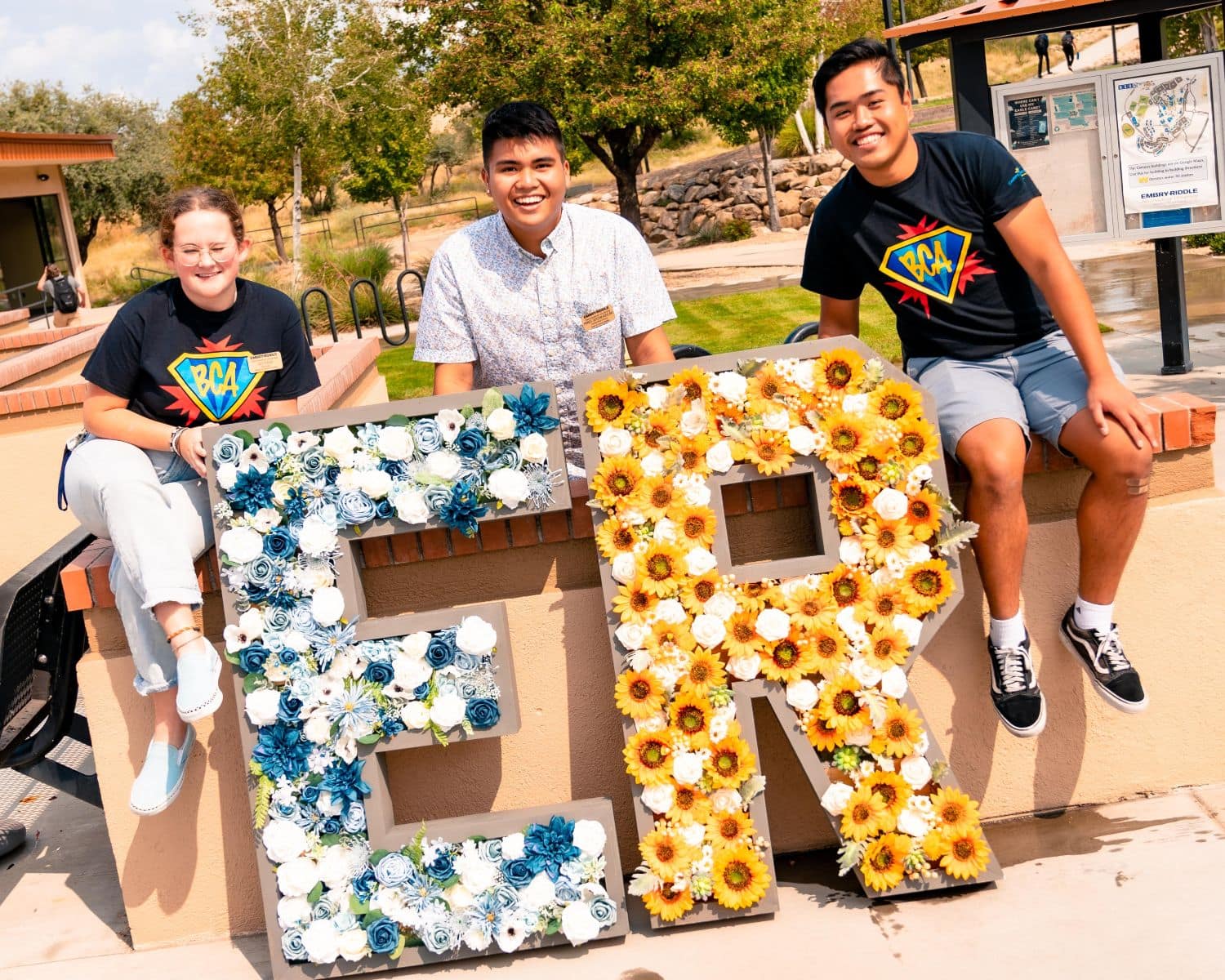 Students gather to celebrate campus diversity. (Photo: Embry-Riddle / Connor McShane)