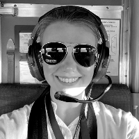 Aeronautical Science major describes her summer airline internship as an Embry-Riddle student. (Photo: Megan Gill)