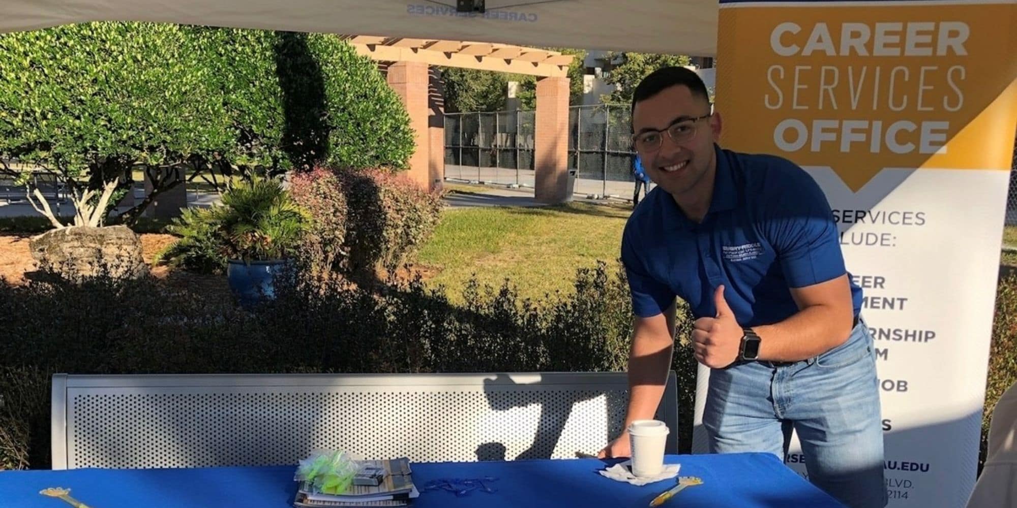 Aviation Business Administration alumnus Alex Guerrero ('20) is now working at The Boeing Company in the Supply Chain Foundation Program. (Photo: Alex Guerrero)