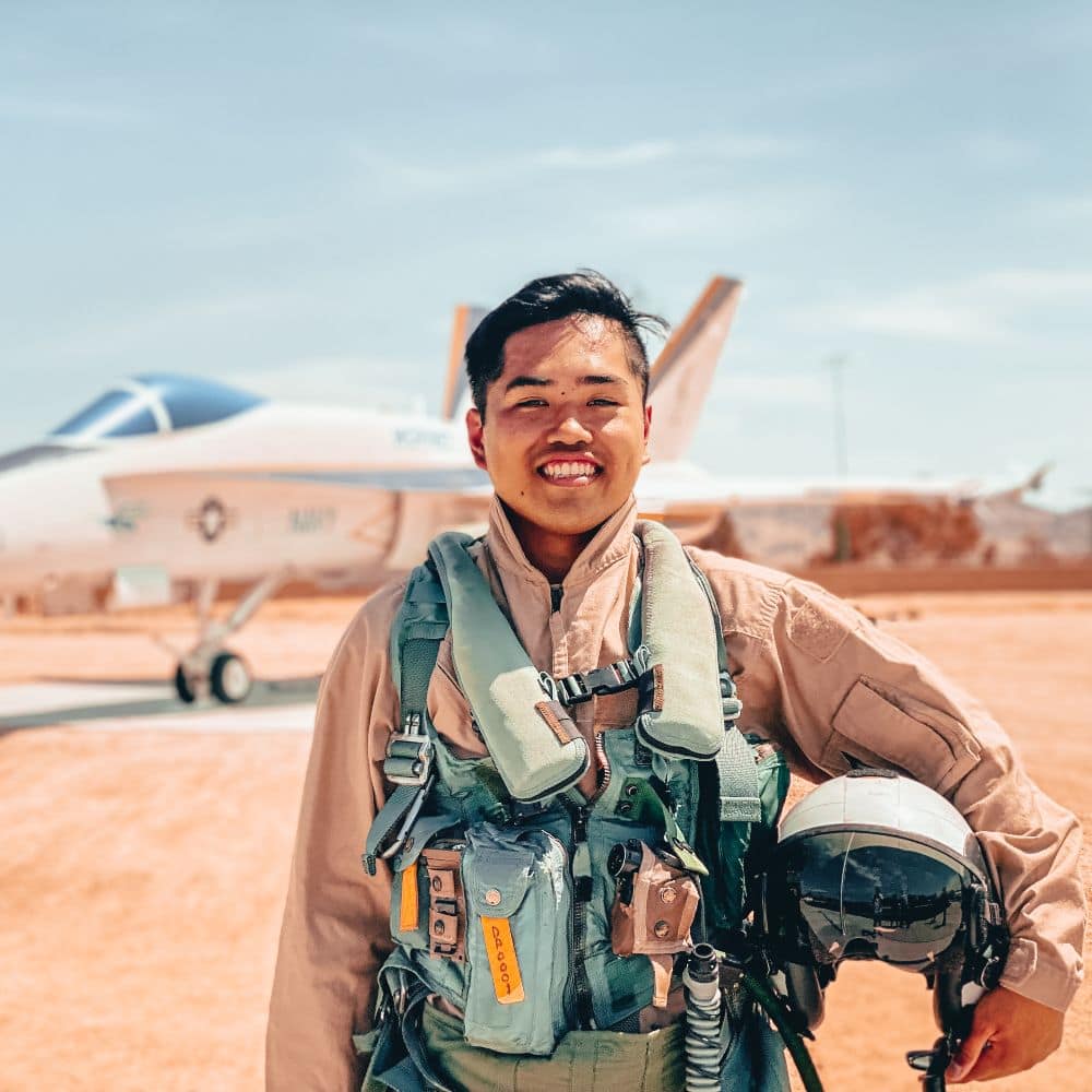 Aerospace Engineering major Wilson Tadena ('22) now works for The Boeing Company as a Flight Test Engineer. (Photo: Wilson Tadena)