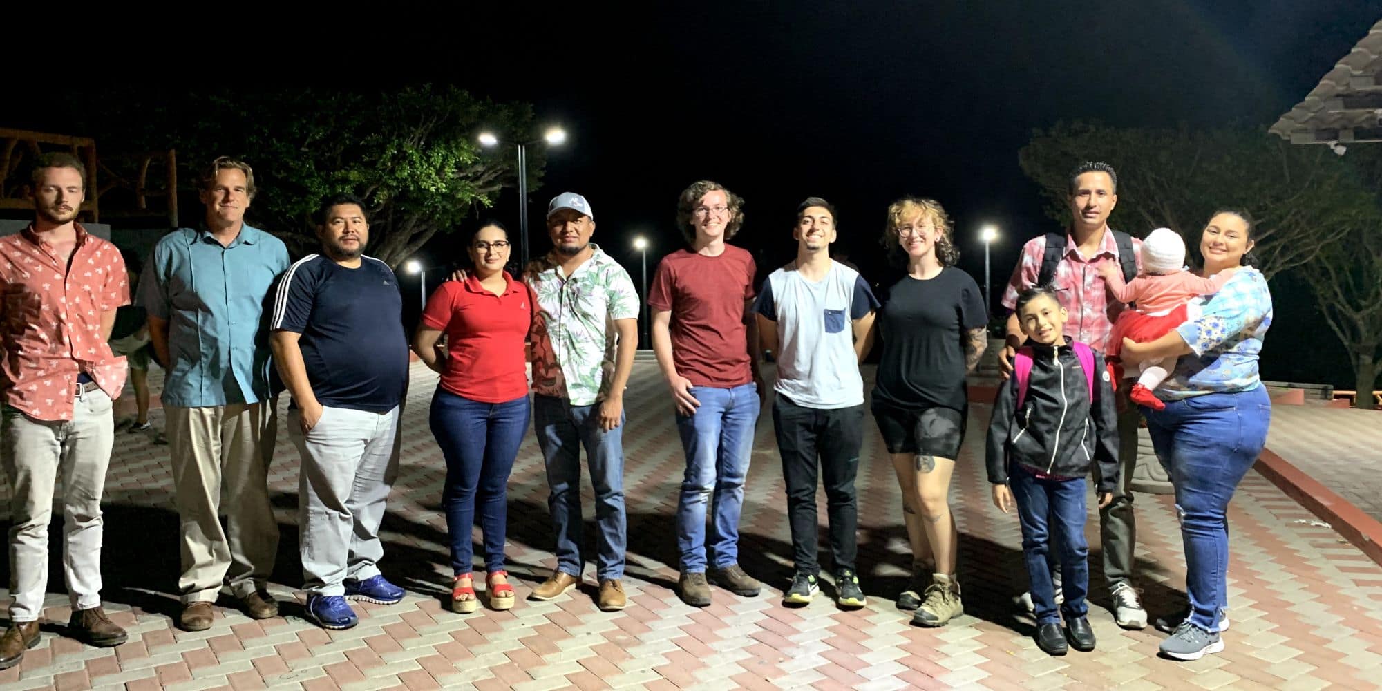 Izel Tuncer with fellow Engineering Without Borders (EWB) students in Nicaragua. (Photo: Izel Tuncer)