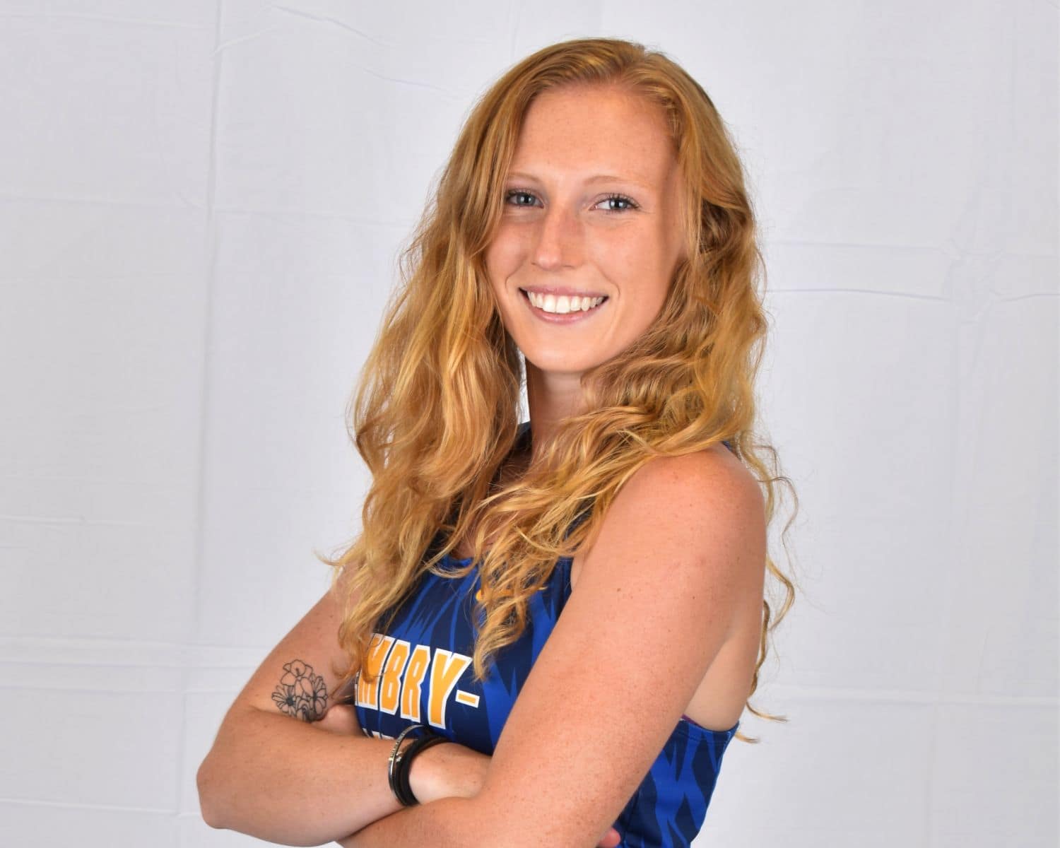 Abigail Valley posing for Cross Country and Track & Field. (Photo: Embry-Riddle)