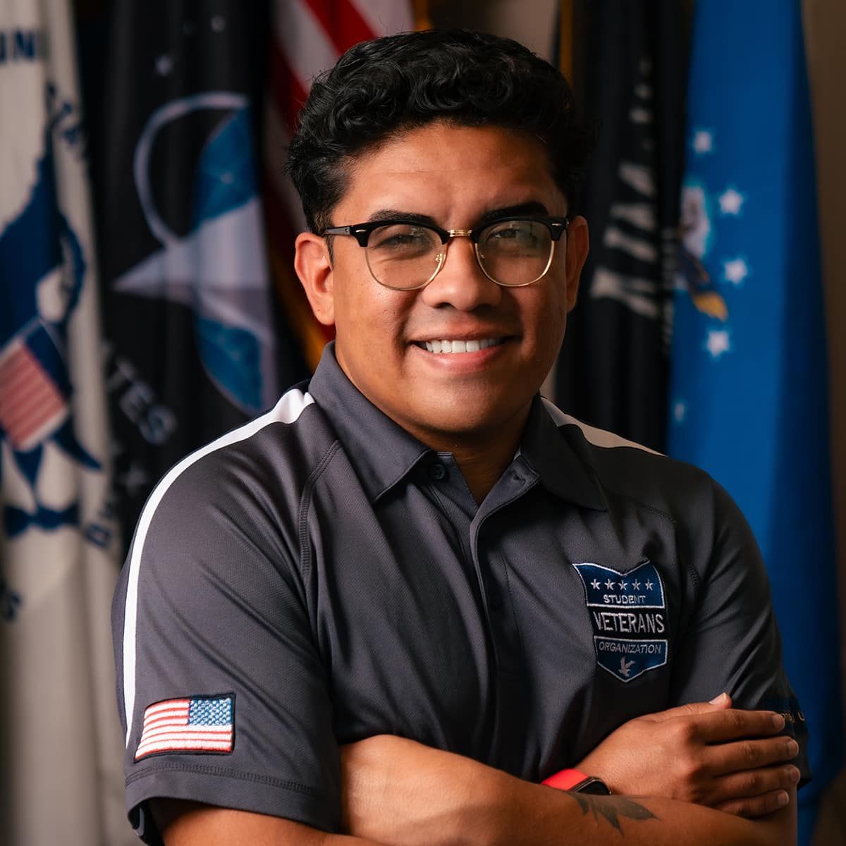 Vincent Becerra is a U.S. Air Force veteran and Industrial/Organizational Psychology student putting his studies to work for his fellow veterans on campus.