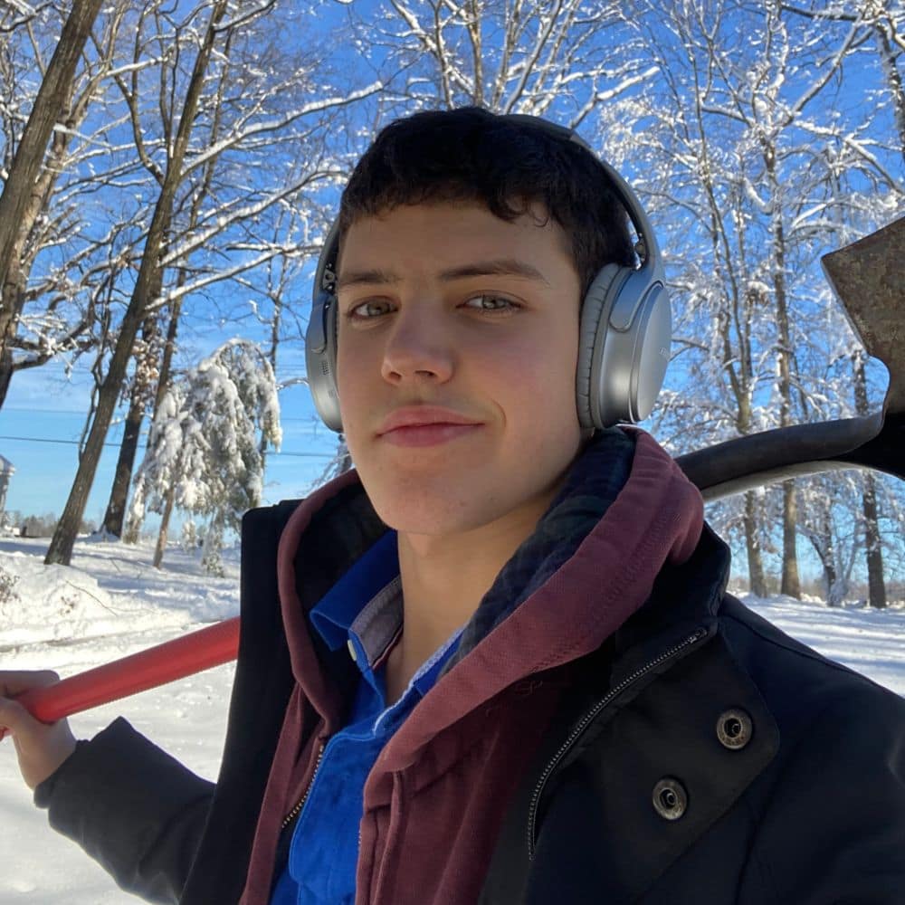 Aerospace Engineering major Jacob Zahabi has traded shoveling snow in Virginia for pursuing his passion for rocket science in Florida. (Photo: Jacob Zahabi)