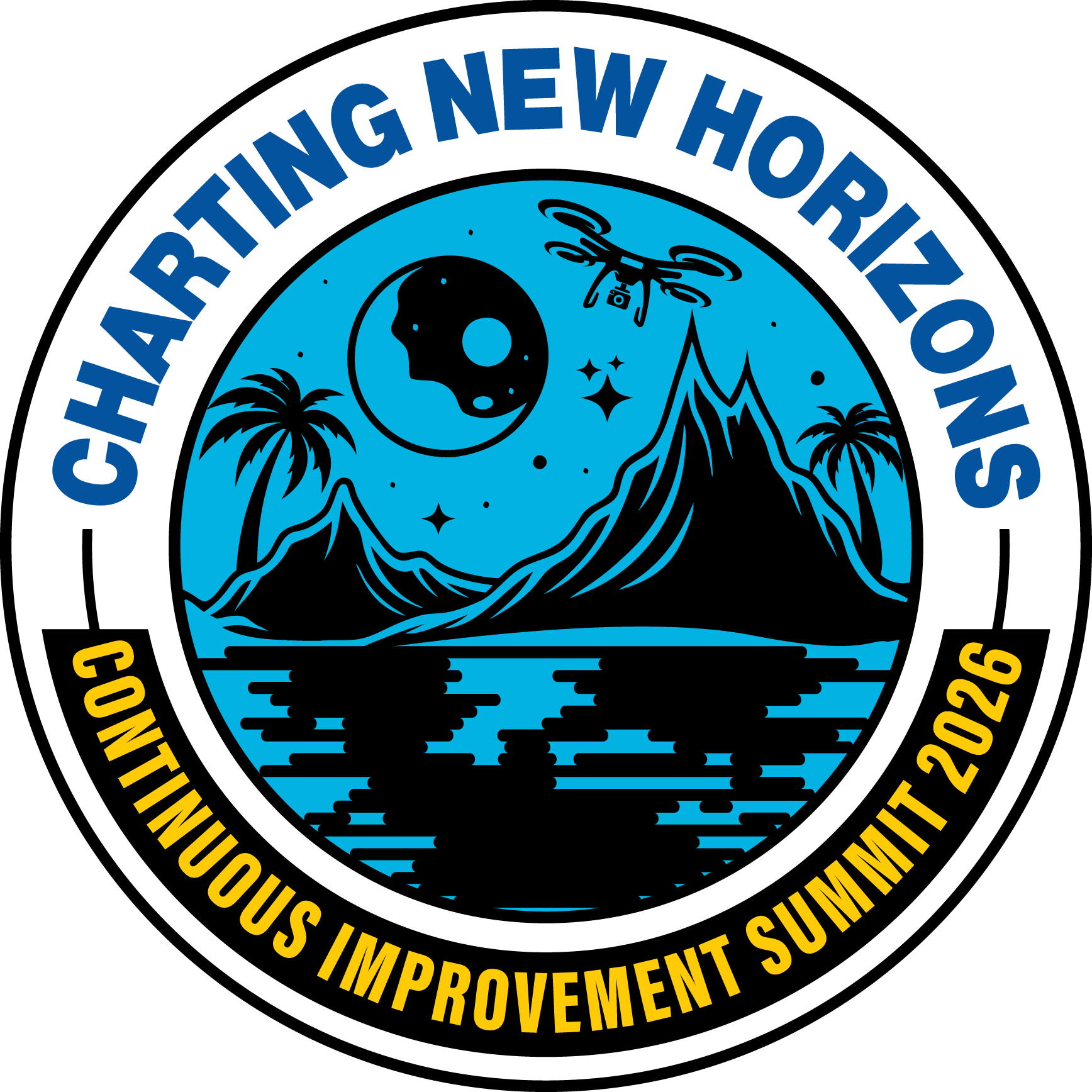 Charting New Horizons: Continuous Improvement Summit 2026 Logo
