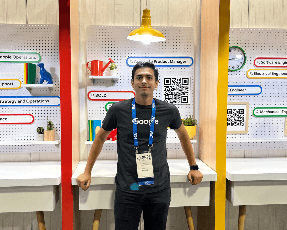 Nicolas participated in the Society of Hispanic Professional Engineers (SHPE) at Embry-Riddle.
