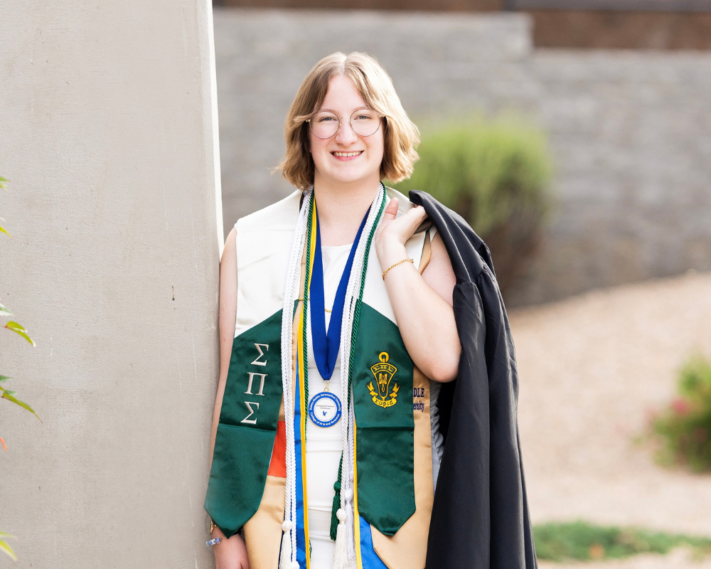 Katie on the Prescott Campus