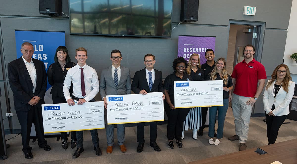 The 2023 winners of the Launch Your Venture competition