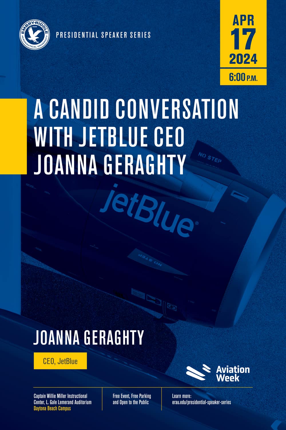 The Honorable Jennifer Homendy speaker series event