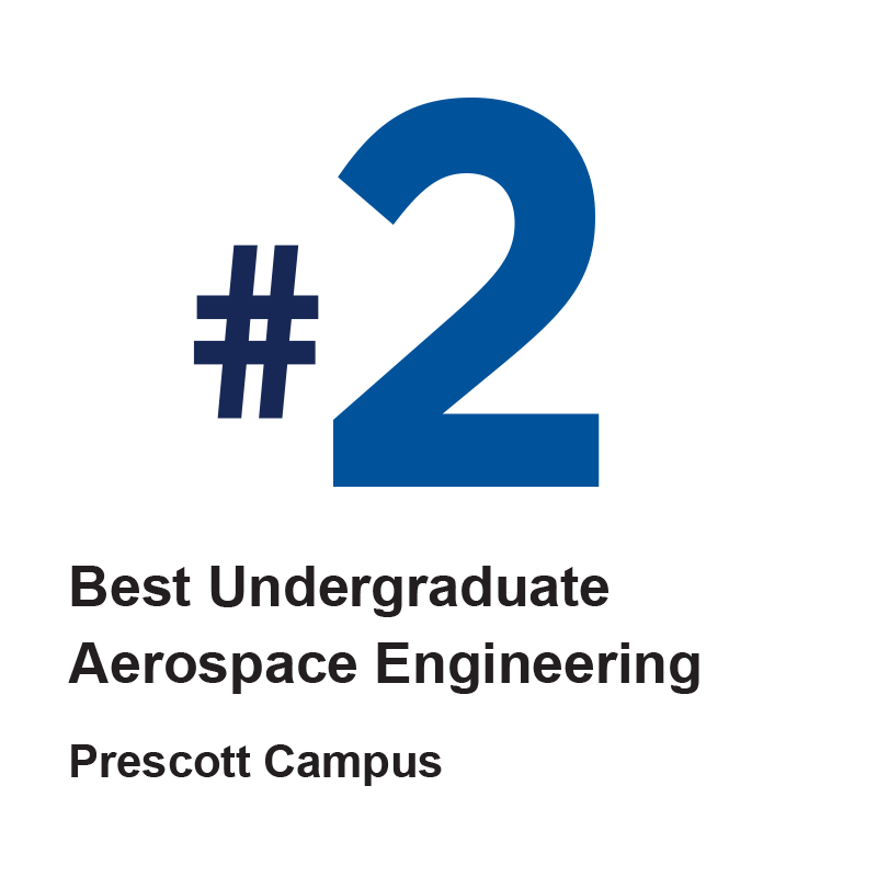 #8 - Best Undergraduate Aerospace Engineering Program, Prescott Campus