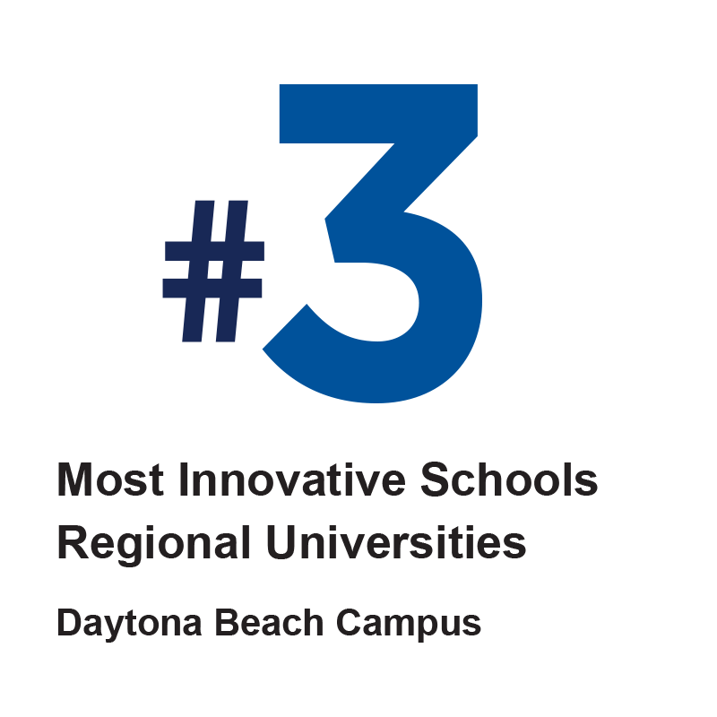 #3 - Most Innovative Schools, Regional Universities, Daytona Beach Campus