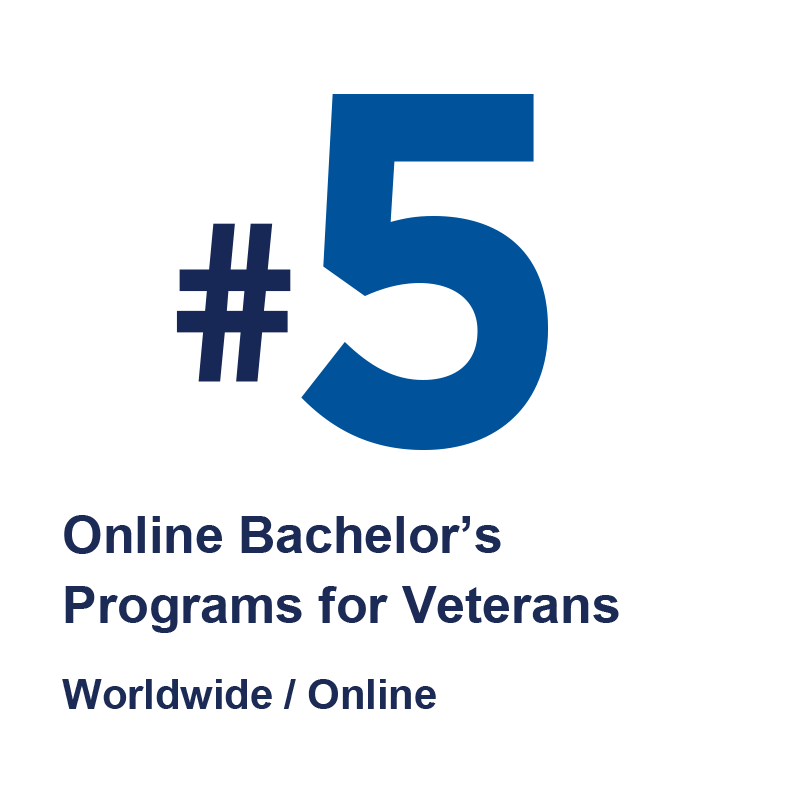 #5 - Best Online Bachelor’s Programs for Veterans, Worldwide Campus