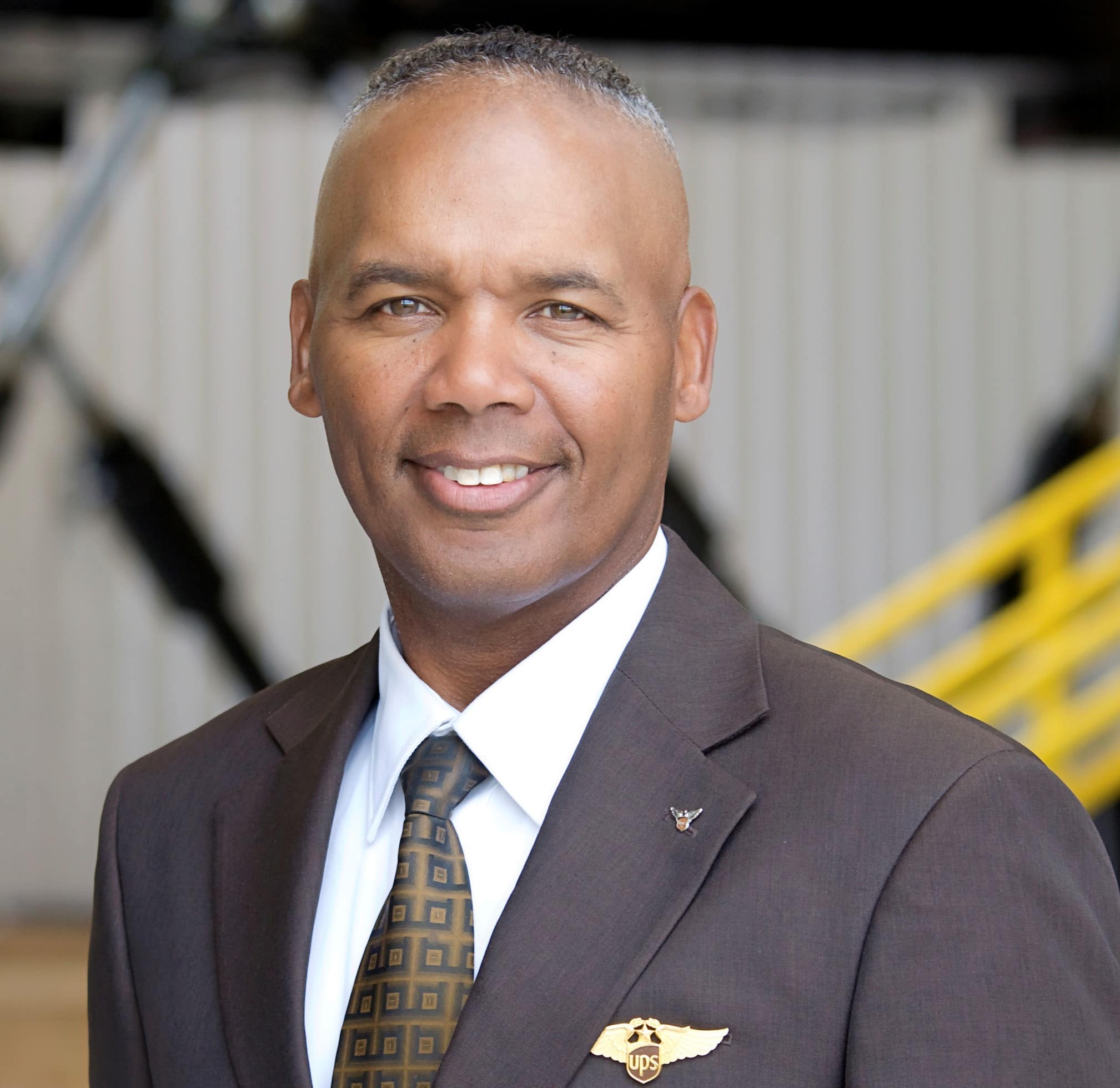 Portrait of Houston Mills, Vice President of Flight Operations and Safety, UPS