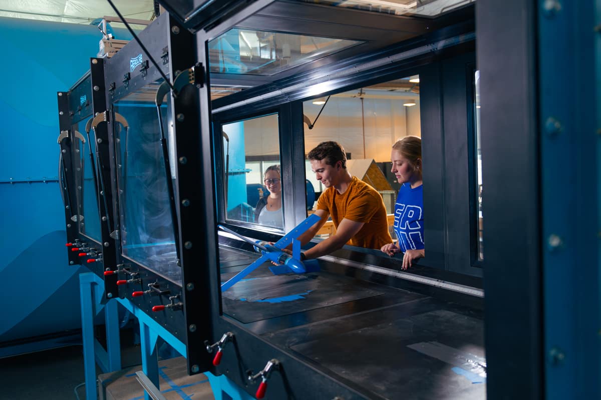 Wind Tunnel at Embry-Riddle